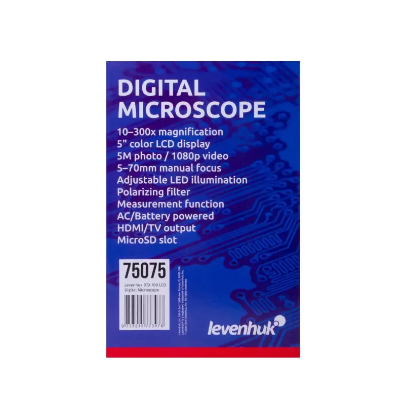 Ψηφιακό μικροσκόπιο Levenhuk DTX 700 LCD