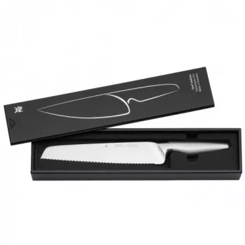 WMF Chef's Edition 1.882.026.032 μαχαίρι ψωμιού και γενικής χρήσης, βουρτσισμένο, 24 cm