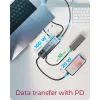 RAIDSONIC ICY BOX Hub 9 σε 1 με Power Delivery, USB 3.2 Gen 2 Type-C/Type-A Host, αλουμίνιο, μπλε