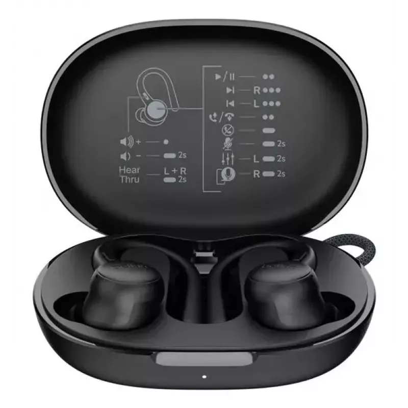 Ακουστικά Belkin SoundForm ActiveFit Ενσύρματα Ασύρματα Bluetooth μαύρο