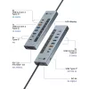 ICY BOX Hub USB Type-C 11 σε 1 με αναγνώστη καρτών και PD