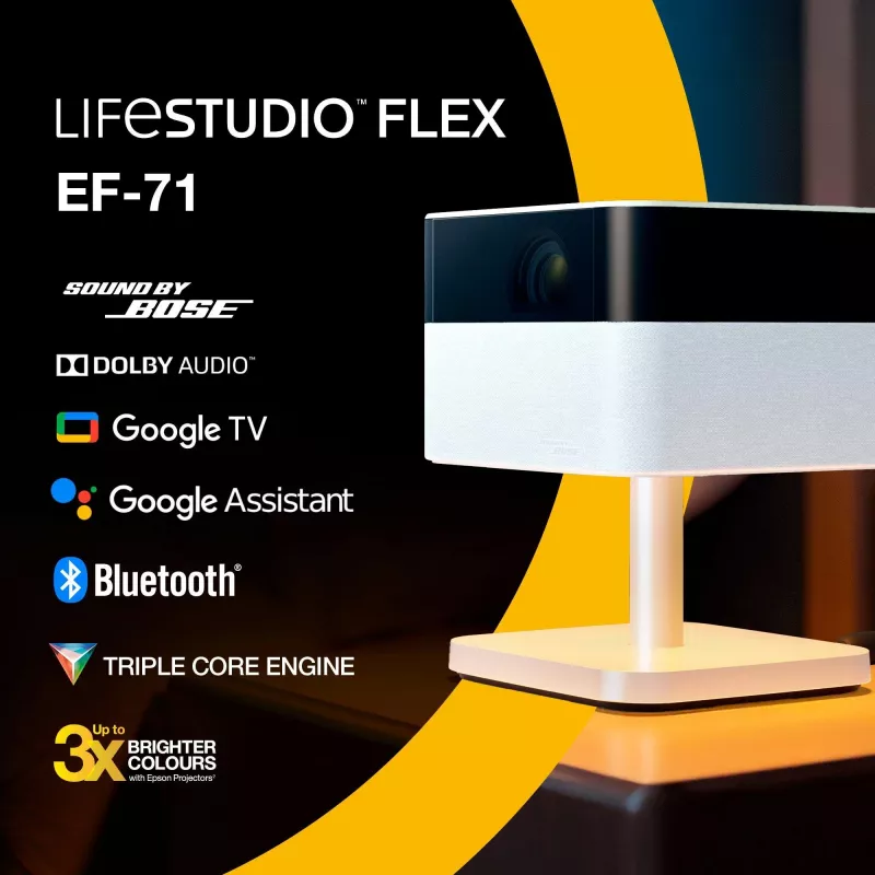 Epson EF-71 Προβολέας Standard-Throw 700 ANSI Lumen 3LCD 1080p (1920x1080) Λευκό