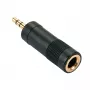 Lindy Προσαρμογέας βύσμα jack 3,5 mm σε υποδοχή jack 6,3 mm
