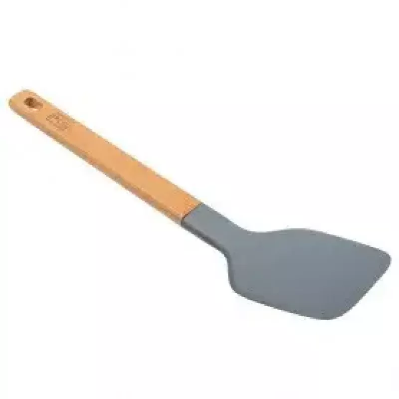 Σπάτουλα τηγανιού Resto Kitchenware 94203 οξιά πλαστικό γκρι
