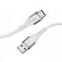Intenso A315C 7901102 καλώδιο USB-A σε USB-C, USB 2.0, 3 A, PD έως 60 W, νάιλον, 1,5 m, λευκό