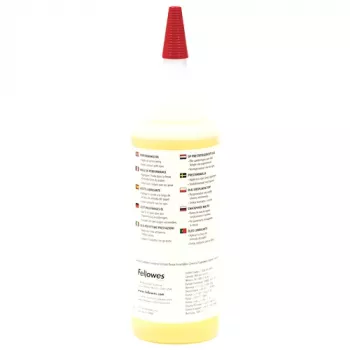 Fellowes 3608501 λάδι για καταστροφείς εγγράφων, 120 ml, κίτρινο