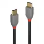 Καλώδιο USB 2.0 Type-C σε Type-C Lindy 36871 1m Anthra Line
