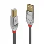 Lindy 3m καλώδιο USB 2.0 Type-A σε B, Cromo Line