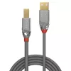 Lindy 3m καλώδιο USB 2.0 Type-A σε B, Cromo Line