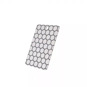 Σανίδα κοπής RESTO 95401 ορθογώνια πλαστική 138×200×8 mm γκρι/λευκή