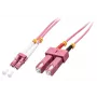 Lindy 46361 Καλώδιο InfiniBand/Οπτικών ινών 2 m LC SC Ροζ