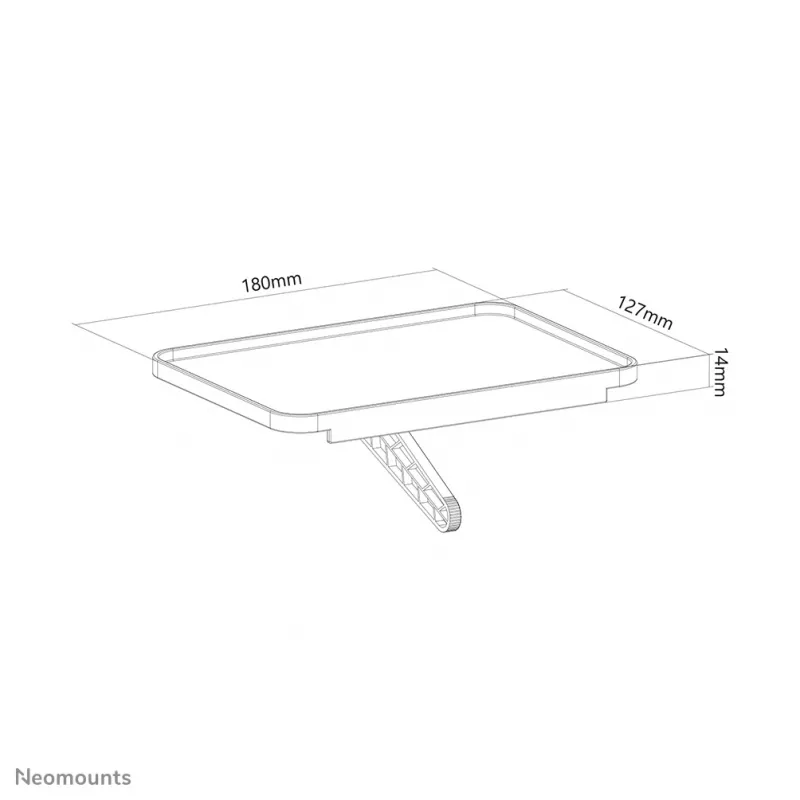 Neomounts AWL28-210BL1 Βάση πολυμέσων - universal