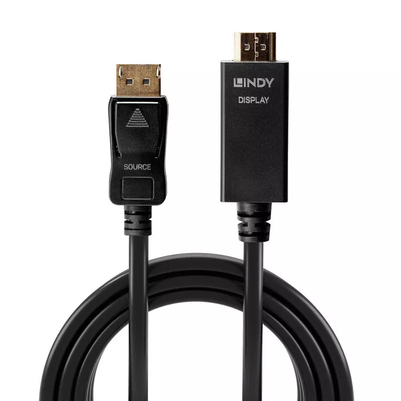Lindy 1m Καλώδιο DisplayPort σε HDMI 10.2G
