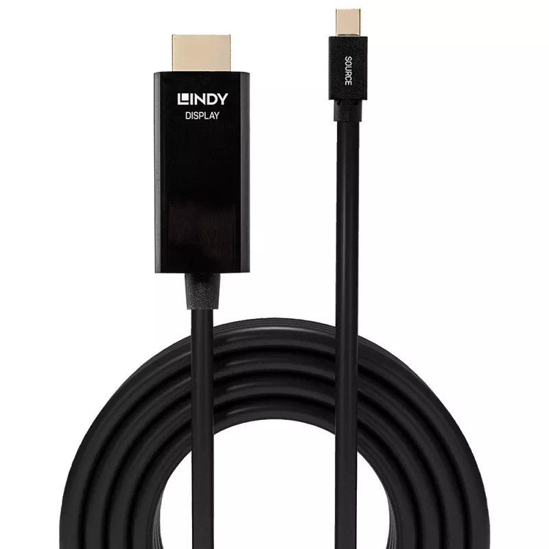 Lindy 36926 καλώδιο Mini DisplayPort σε HDMI, 1 m, παθητικό, 4K30
