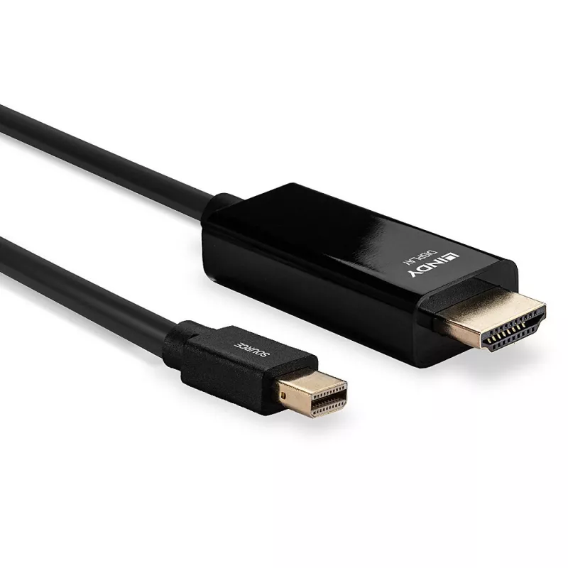 Lindy 36926 καλώδιο Mini DisplayPort σε HDMI, 1 m, παθητικό, 4K30