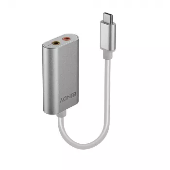 Μετατροπέας USB Type-C σε ήχο Lindy 42711