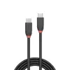 Καλώδιο Lindy 0,5 m USB 3.2 Type-C σε Type-C, 20 Gbit/s, Black Line