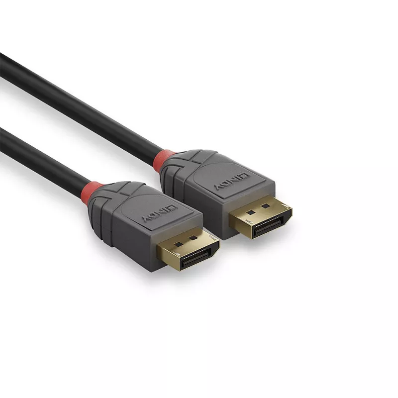 Καλώδιο Lindy 3m DisplayPort 1.4, Anthra Line