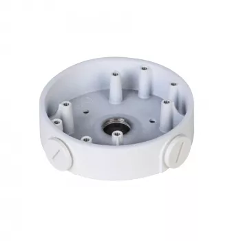 Dahua PFA139 κουτί διακλάδωσης, Ø108 x 28,5 mm, αλουμίνιο, λευκό