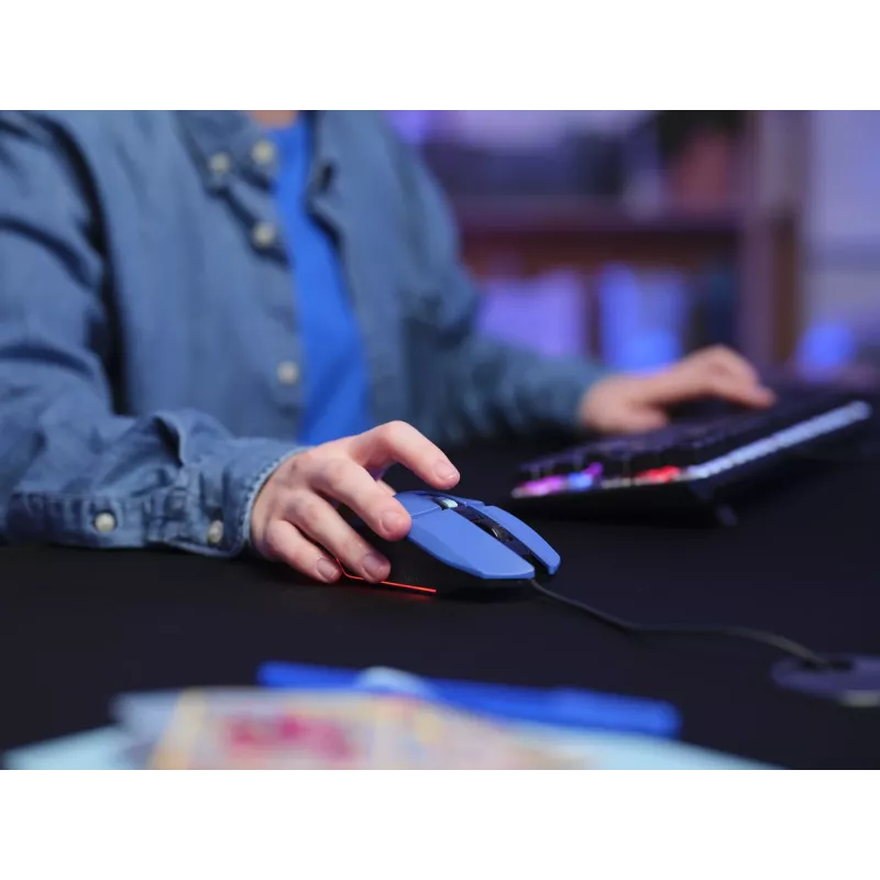 Trust GXT109B FELOX Ποντίκι Gaming Αμφιδέξιο USB Type-A 6400 DPI