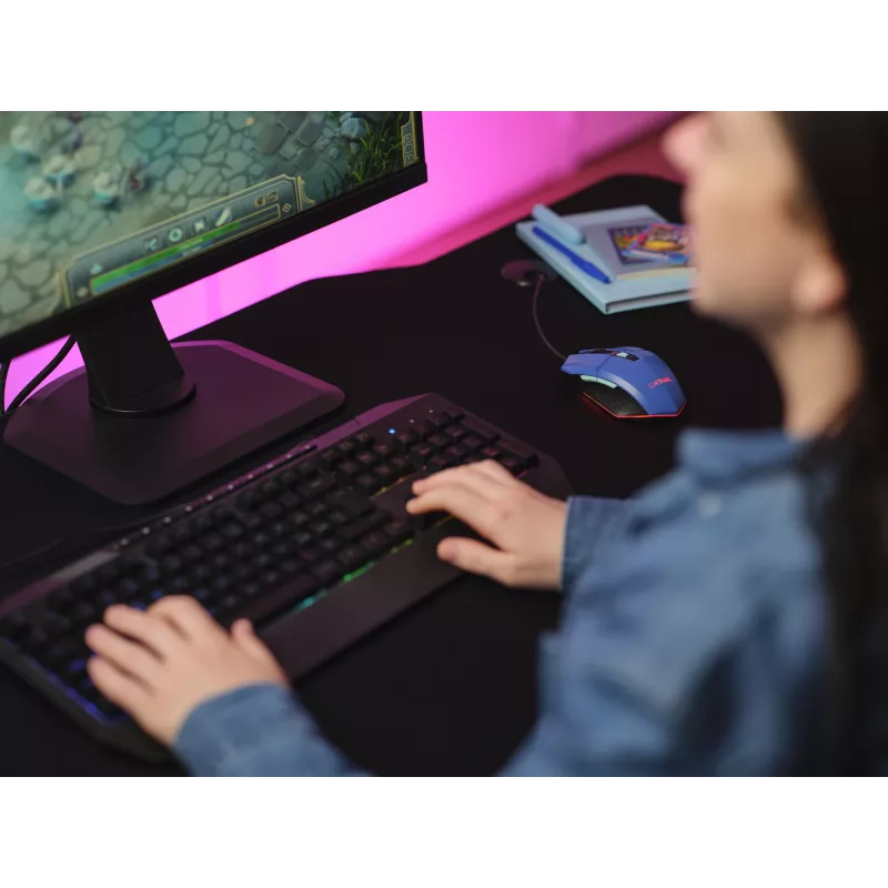 Trust GXT109B FELOX Ποντίκι Gaming Αμφιδέξιο USB Type-A 6400 DPI