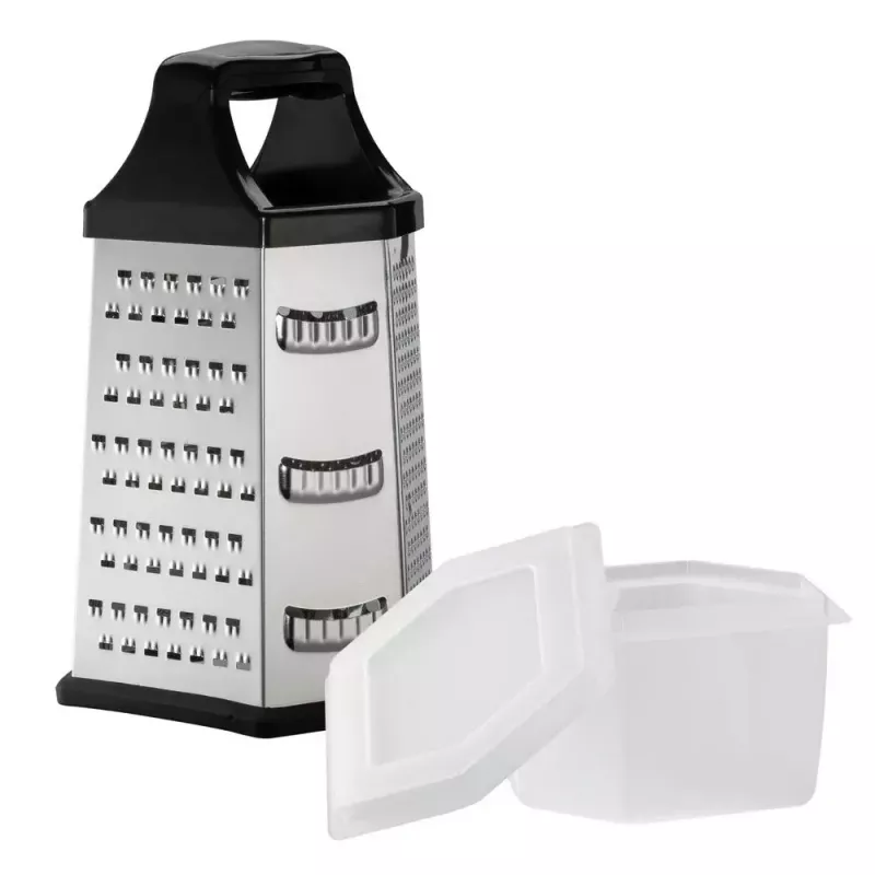 Τρίφτης κουτιού Resto Kitchenware 95413 Μαύρο Ανοξείδωτο ατσάλι