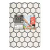 Σανίδα κοπής Resto Kitchenware 95403 Ορθογώνια Πλαστικό Γκρι Λευκό