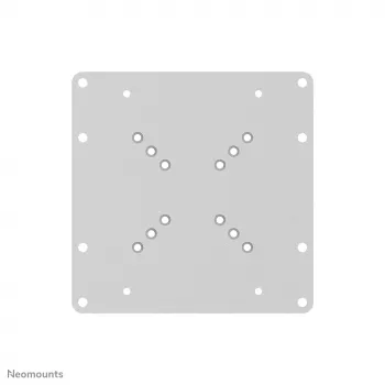 Neomounts FPMA-VESA200 πλάκα προσαρμογής VESA, 22-42 ιντσών (55,9-106,7 cm), VESA 50x50/75x75/100x100 σε 100x200/200x200/120x180, έως 35 kg, ατσάλι, ασημί