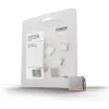 Lindy USB-Port-Blocker (χωρίς κλειδί) - συσκευασία 10 τεμ., χρωματικός κωδικός: πορτοκαλί