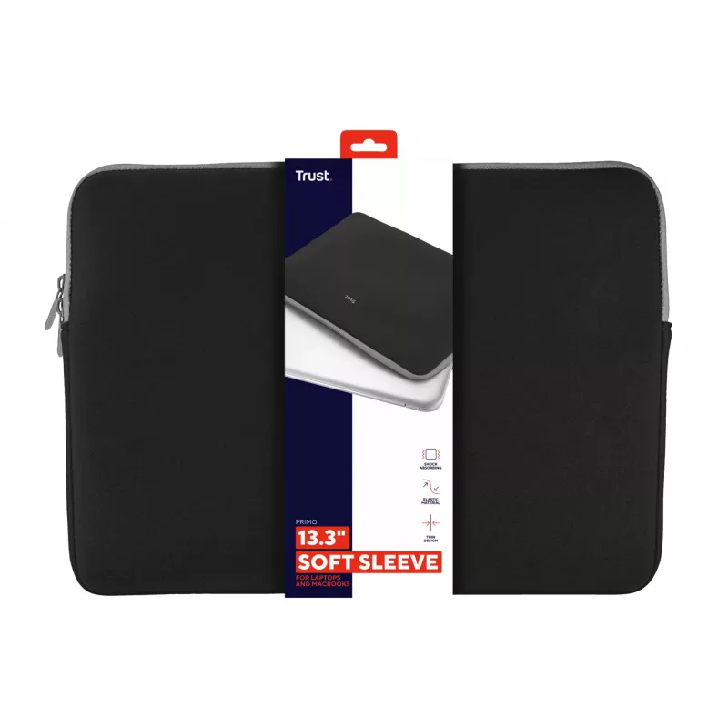Trust 21251 θήκη laptop 33,8 cm (13,3 ίντσες) Sleeve μαύρο