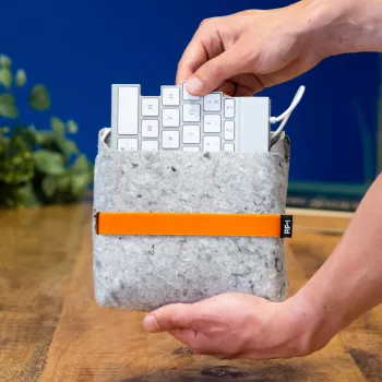 Θήκη πληκτρολογίου R-Go Tools RGOIDPOSBGR γκρι 180x170x30mm