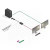 Lindy 41006 ενεργός μετατροπέας DisplayPort σε VGA, 0,15 m, μαύρος