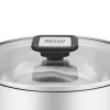 Resto Kitchenware Anser 2,5 l, στρογγυλό, μαύρο, ανοξείδωτο ατσάλι