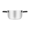 Resto Kitchenware Anser 2,5 l, στρογγυλό, μαύρο, ανοξείδωτο ατσάλι