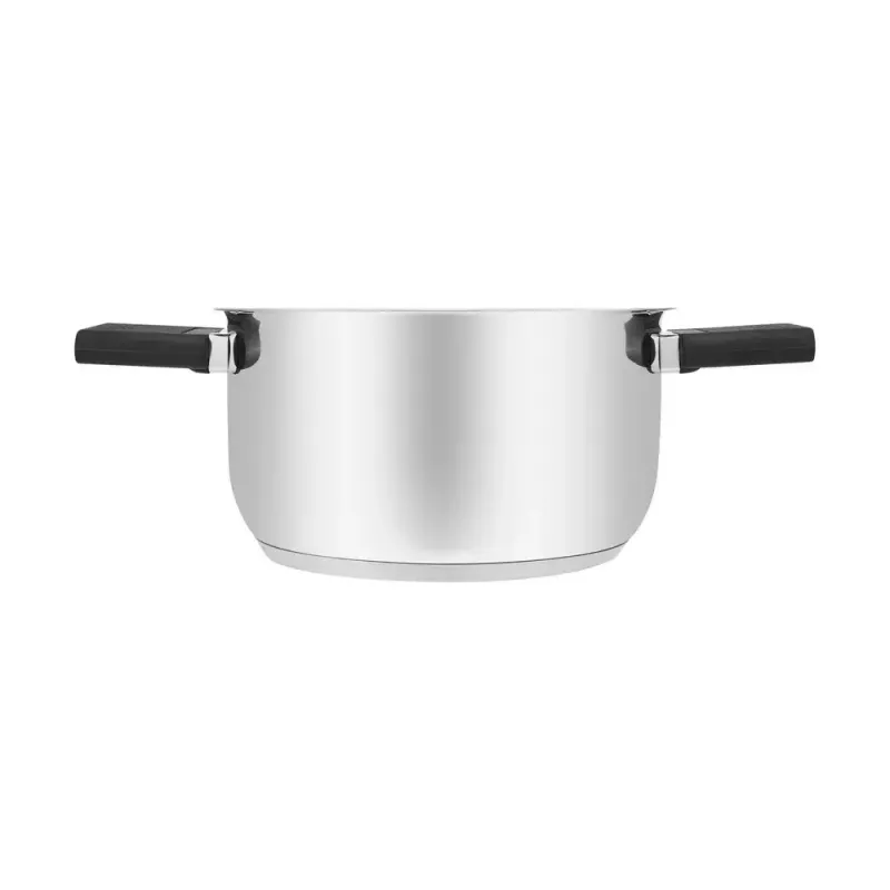 Resto Kitchenware Anser 2,5 l, στρογγυλό, μαύρο, ανοξείδωτο ατσάλι