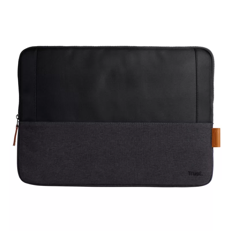 Θήκη sleeve TRUST Lisboa 40,6 cm 16 ίντσες μαύρο ελαφρύ μονόχρωμο