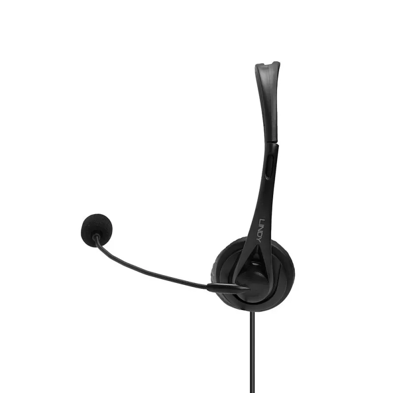 Headset Lindy USB Type-A καλώδιο headset με ενσωματωμένο χειριστήριο