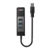 USB Hub και μετατροπέας Gigabit Ethernet Lindy 43176