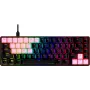 Καπάκια πλήκτρων HyperX Rubber Keycaps Σετ gaming αξεσουάρ Ροζ US-Layout για διακόπτες HyperX και Cherry MX-style