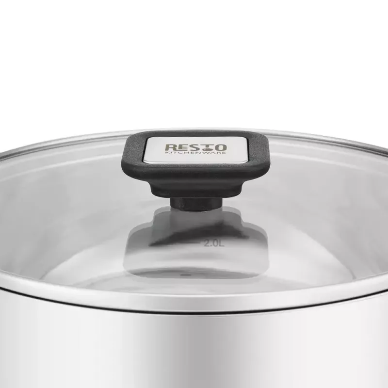 Resto Kitchenware Anser 3,2 L Στρογγυλό Μαύρο Ανοξείδωτο