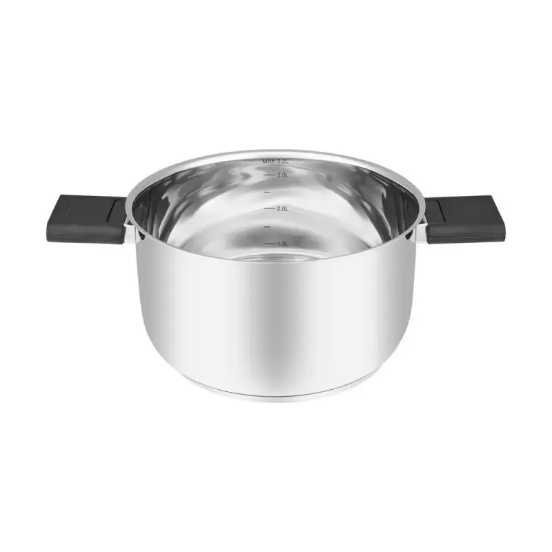 Resto Kitchenware Anser 3,2 L Στρογγυλό Μαύρο Ανοξείδωτο
