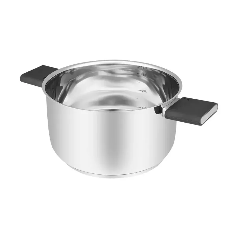 Resto Kitchenware Anser 3,2 L Στρογγυλό Μαύρο Ανοξείδωτο