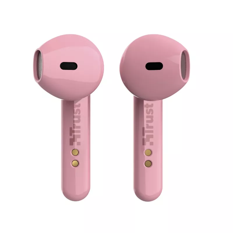 Trust Primo Headset True Wireless Stereo (TWS) In-Ear Ακουστικά Κλήσεις/Μουσική Bluetooth Ροζ