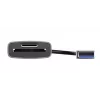 Trust Dalyx 24135 συσκευή ανάγνωσης καρτών, USB 3.2 Gen 1, microSD/SD/SDHC/SDXC, ασημί