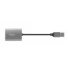 Trust Dalyx 24135 συσκευή ανάγνωσης καρτών, USB 3.2 Gen 1, microSD/SD/SDHC/SDXC, ασημί