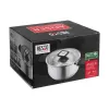 Resto Kitchenware Anser 4,4 L Στρογγυλό Μαύρο Ανοξείδωτο ατσάλι