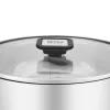 Resto Kitchenware Anser 4,4 L Στρογγυλό Μαύρο Ανοξείδωτο ατσάλι