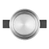 Resto Kitchenware Anser 4,4 L Στρογγυλό Μαύρο Ανοξείδωτο ατσάλι