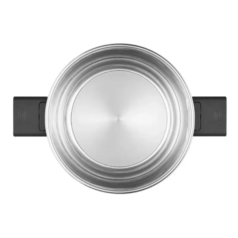 Resto Kitchenware Anser 4,4 L Στρογγυλό Μαύρο Ανοξείδωτο ατσάλι