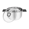 Resto Kitchenware Anser 4,4 L Στρογγυλό Μαύρο Ανοξείδωτο ατσάλι
